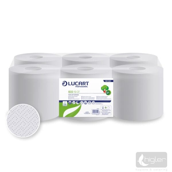 Kéztörlő Lucart Eco CF19 (6 tekercs/csomag)