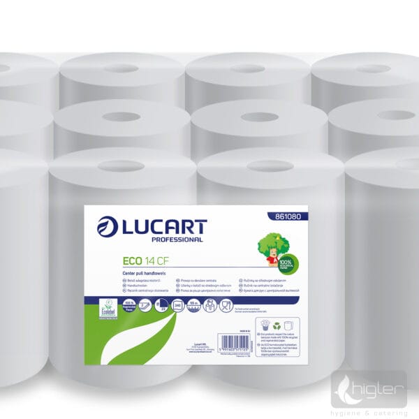 Kéztörlő Lucart Eco CF14 (12 tekercs/csomag)