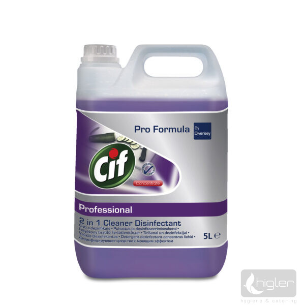 Cif Pro Formula Concentrated Kitchen Cleaner Disinfectant 5L