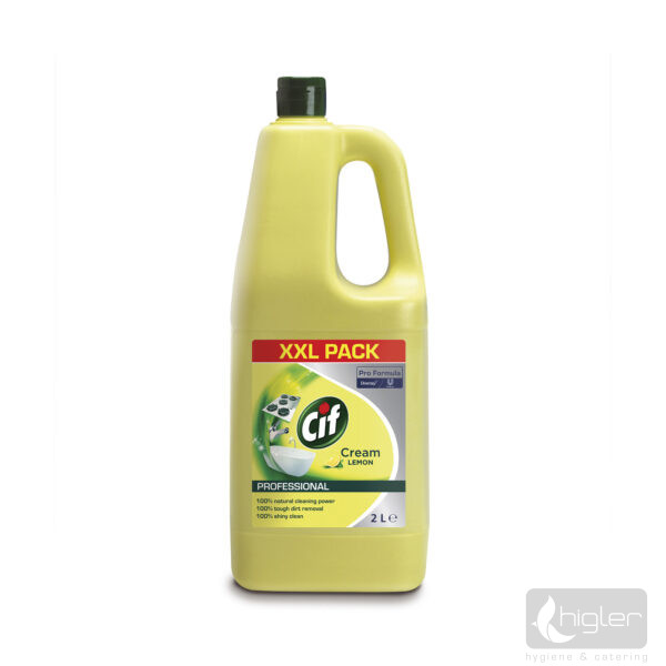 Cif Pro Formula Cream Lemon 2L