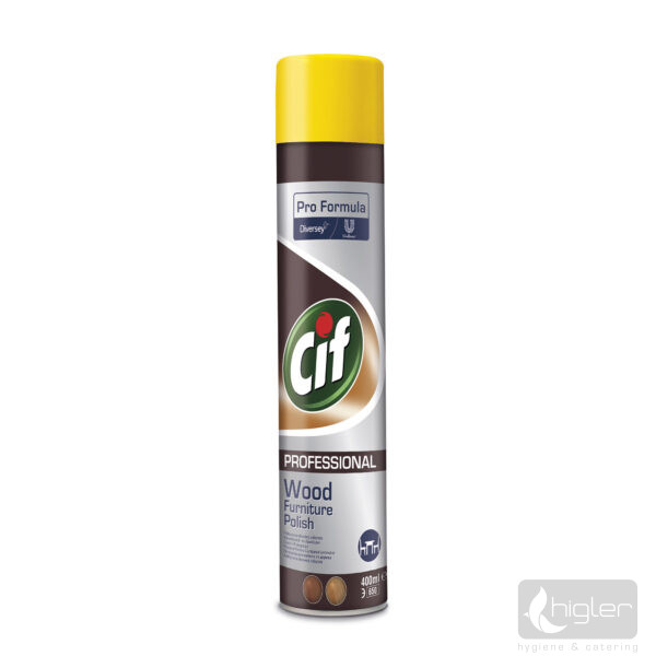 Cif Pro Formula Wood Furniture Polish 400ml