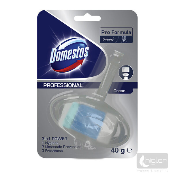 Domestos Pro Formula Rim Blocks Ocean toalett illatosító