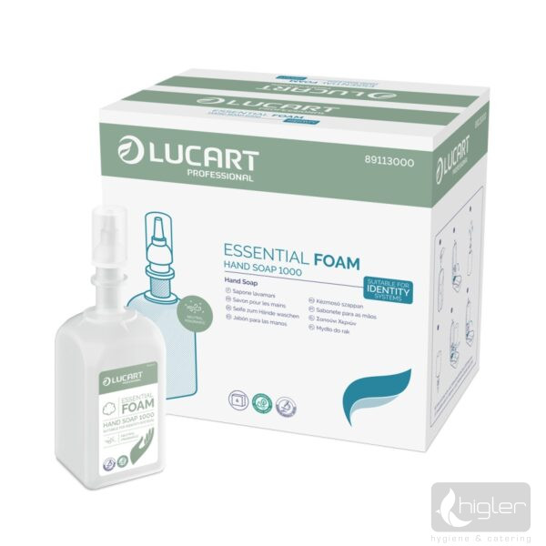 Lucart Identity Essential 1000 habszappan PROMO - 1000ml/db (1 töltet)