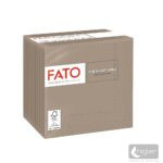 FATO Szalvéta 2 réteg 24x24 cm galambszürke 50 db/csomag