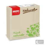 FATO Szalvéta 2 réteg 33x33 cm natural 50 db/csomag