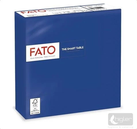 FATO Szalvéta 2 réteg 33x33 cm sötétkék 50db/csomag