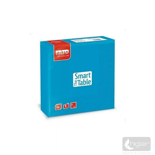 FATO Szalvéta 2 rétegű 33x33 cm tűrkiz 50 db/csomag