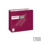 FATO Star Szalvéta 38x38 cm bordó 40 db/csomag