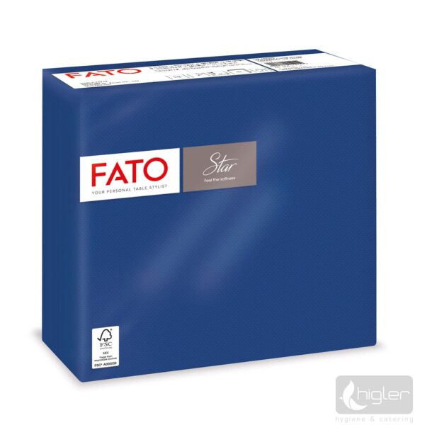 FATO Star Szalvéta 38x38 cm sötétkék 40 db/csomag