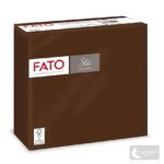 FATO Star Szalvéta 38x38 cm barna 40 db/csomag