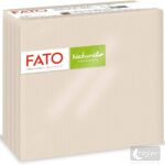 FATO Star Szalvéta 38x38 cm natural 40 db/csomag