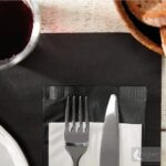 FATO Evőeszköztartó fekete cartapaglia 700 db