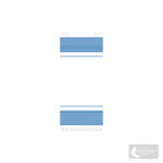 FATO Evőeszköztartó szalvétával 38*38 cm Amalfi kék 1000 db