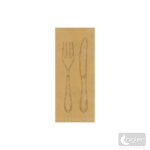 FATO Evőeszköztartó szalvétával Gourmet barna 700 db