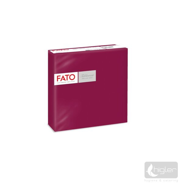 FATO Airlaid Szalvéta 40x40 cm bordó 50 db/csomag