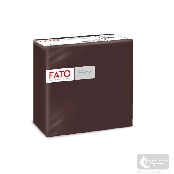 FATO Airlaid Szalvéta 40x40 cm barna 50 db/csomag