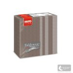 FATO Airlaid Szalvéta 40x40 cm Tweed barna 50 db/csomag