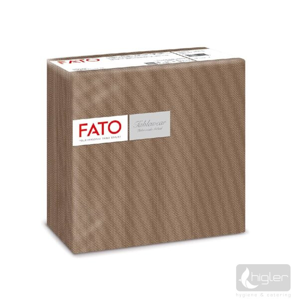 FATO Airlaid Szalvéta 40x40 cm Shade mogyoró 50 db/csomag