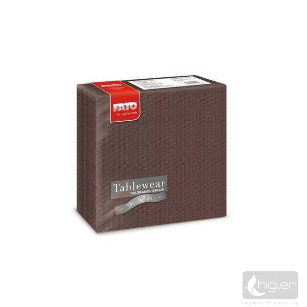 FATO Airlaid Szalvéta 40x40 cm Shade csokoládé 50 db/csomag
