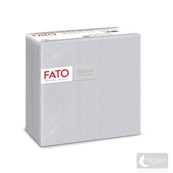FATO Airlaid Szalvéta 40x40 cm Shade silver 50 db/csomag