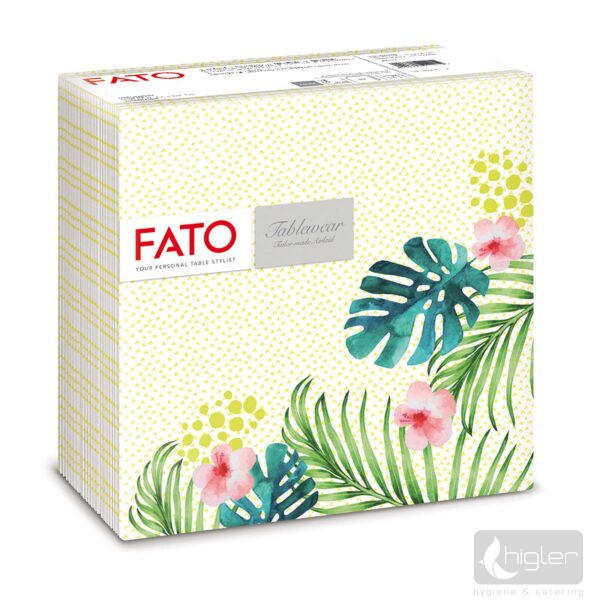 FATO Airlaid Szalvéta 40x40 cm  Tropicana 50 db/csomag