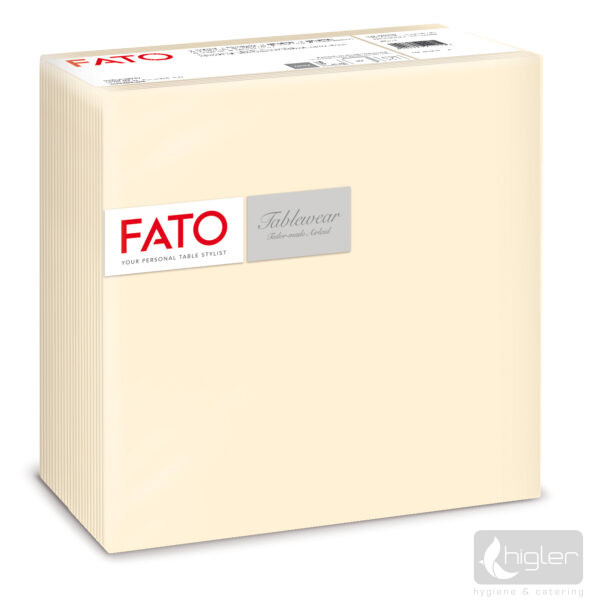 FATO Airlaid Szalvéta 40x40 cm krém 50 db/csomag
