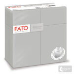 FATO Airlaid Quick Pocket 40×40 szürke 50 db/csomag