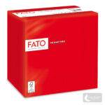 FATO Szalvéta 3 réteg 40x40 cm piros 100 db/csomag