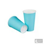Papírpohár FLO türkiz 200 ml ISAP 25db/csomag
