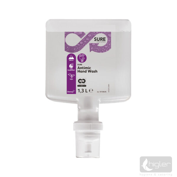 Sure Antimic HandWash fertőtlenítő hatású kézmosó szappan 1,3 l
