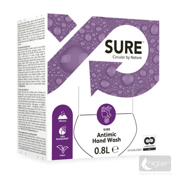 Sure Antimic HandWash fertőtlenítő hatású kézmosó szappan 800ml
