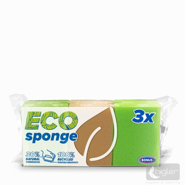 BONUS ECO Szivacs közepes 3 db/csomag