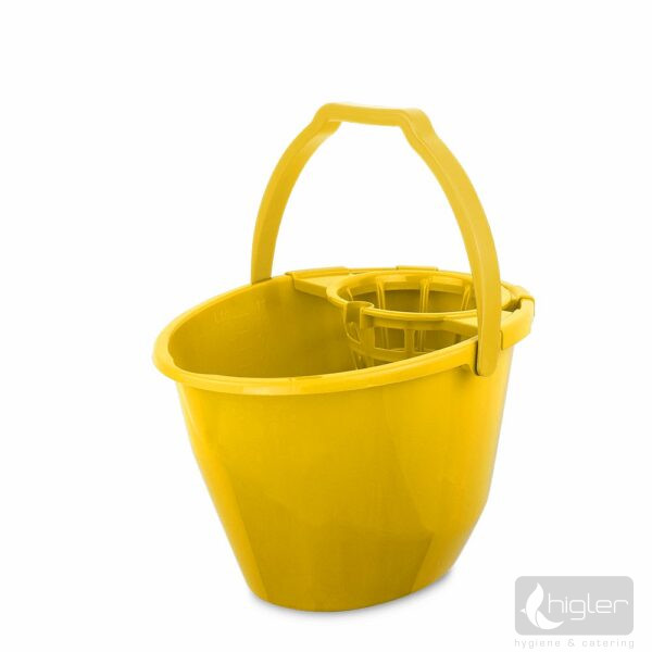 Bonus Felmosó vödör 11L + facsaró kosár - sárga