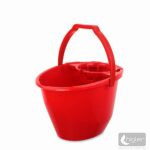 Bonus Felmosó vödör 11L + facsaró kosár - piros
