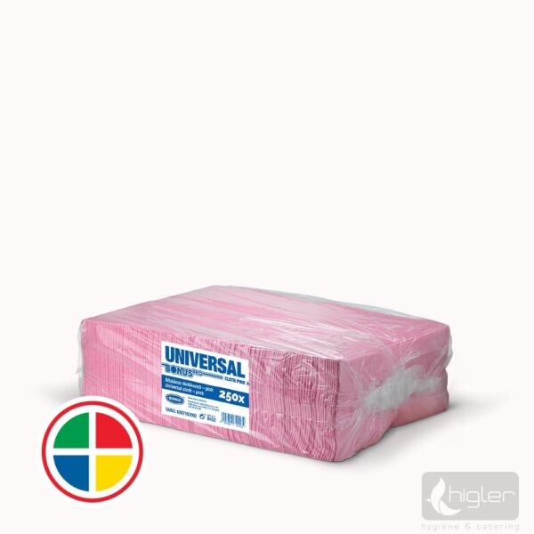 Bonus Általános törlőkendő Pink 36x36cm