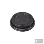 Papírpohár tető fekete LH80mm MP 100db/cs 10cs/#