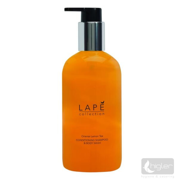 LAPE Keleti citromfű tea illatú sampon és tusfürdő 300ml 8db/#