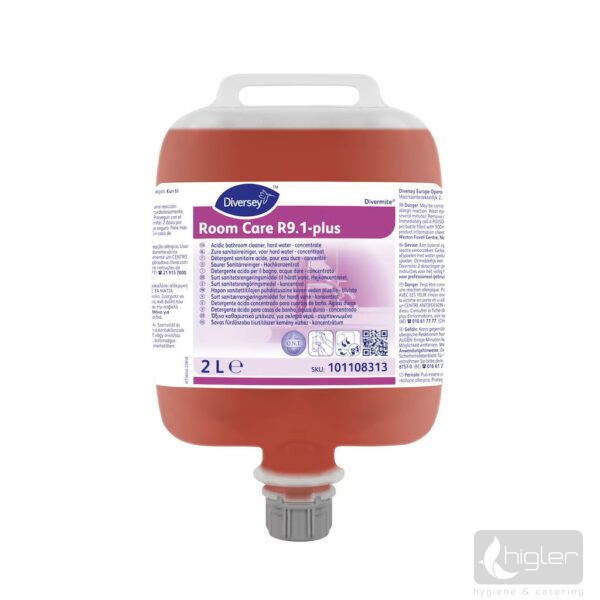 Room Care R9.1-plus Savas kémhatású tisztítószer 2L- 2db/#