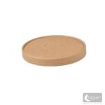 Leveses papírtégely tető kraft Ø115mm