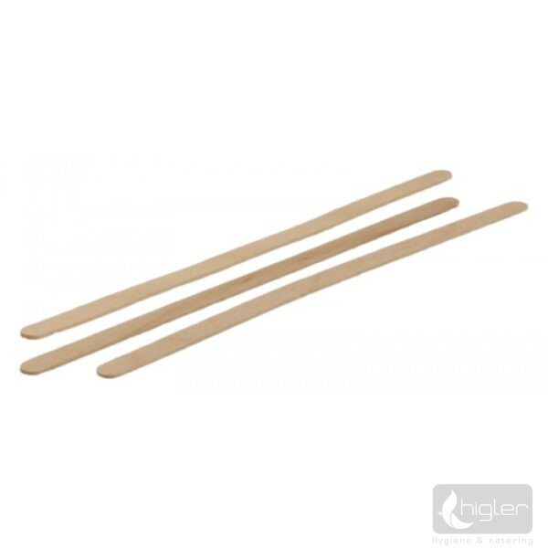 Kávé és teakeverő - fa, 14cm, 1000 db/csomag