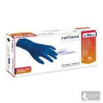 Latex kesztyű púdermentes kék extra strong "XL" 50db/doboz