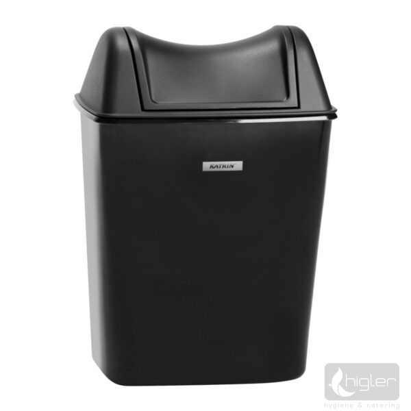 Szemetes kuka 8l Katrin INCLUSIVE - fekete KIFUTÓ