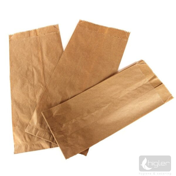 Sütőipari papírtasak 2kg barna 220x80x450mm 600db/#