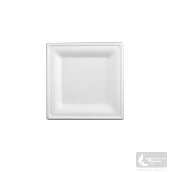 Cukornád tányér szögletes 15cm kicsi AKU 50db/cs 16cs/#