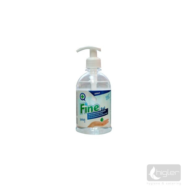 Well Done Fine Sol kézfertőtlenítőszer 400ml pumpás 15db/#
