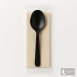 Csomagolt evőeszköz - kanál + szalvéta Hig-Ler 500db/#