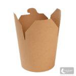 Papírdoboz tésztás kraft 750ml - 50 db/csomag