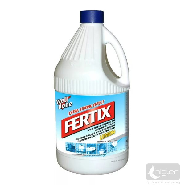 Well Done Fertix Fehérítő, fertőtlenítő,  - illatosított 4l 6db/#