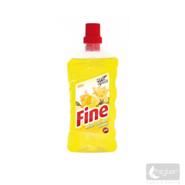 Well Done Fine Multi Cleaner Summer (sárga)  1l 12db/#