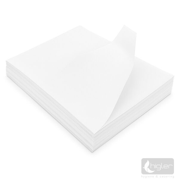Zsírálló papír streetfood tálcába - fehér - 28,5x21 cm 340 db/csomag